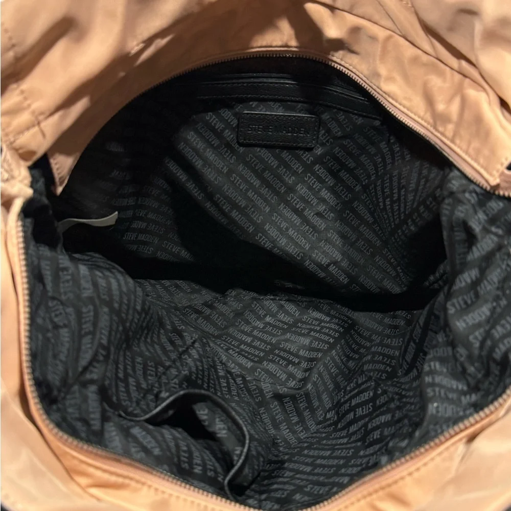 Steve Madden Tan and‎ Black Quilted Baby Bags